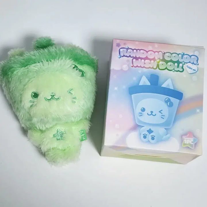 [BUNJANG] Color Wishdoll Bubble Cat Green Photocard Holder / 컬러 위시돌 버블냥 초록 양도