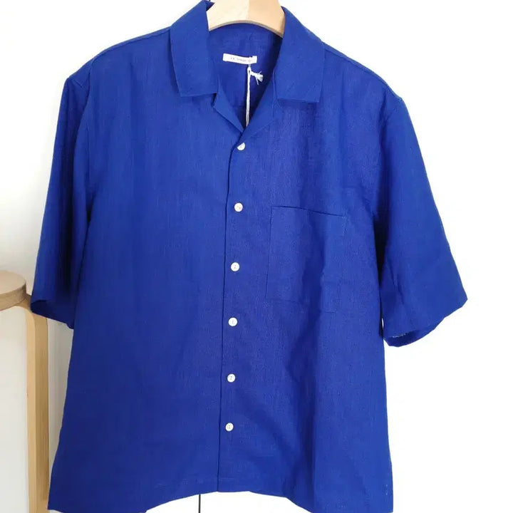 [BUNJANG] S.K. MANOR HILL Aloha Shirt Blue / [s] S.K. MANOR HILL &
