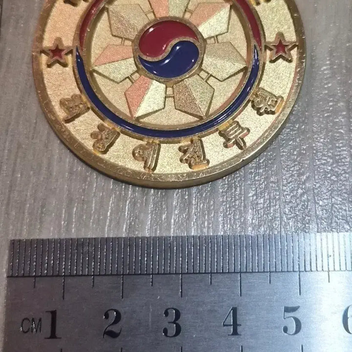 [BUNJANG] Korean Military Coin with Taegeukgi and Unit Emblem / 군대코인, 부대코인