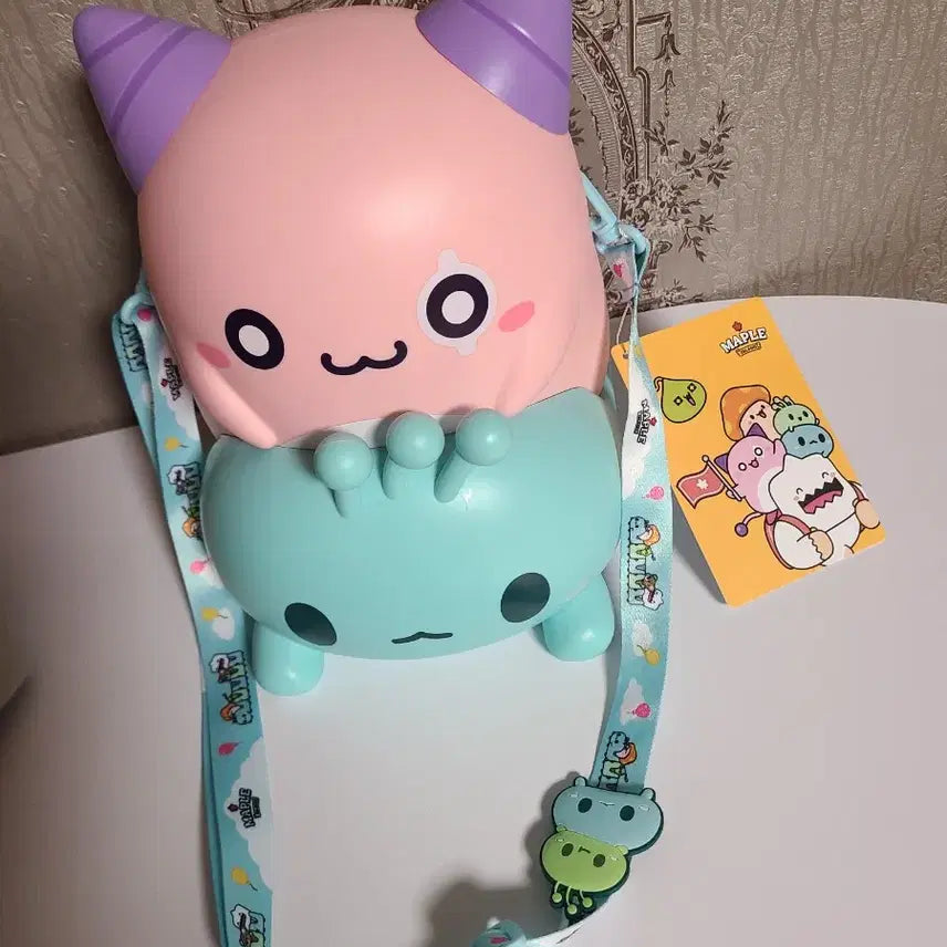 [BUNJANG] MapleStory Limited Edition Pink Bean LED Popcorn Bucket Plush Toy / 새제품