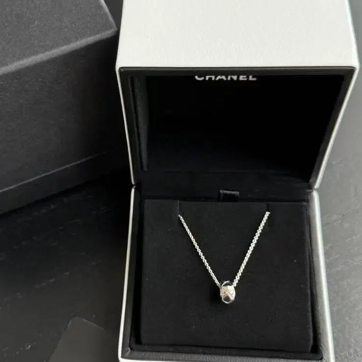 [BUNJANG] Chanel Silver Necklace (Authentic) / 샤넬 실버 목걸이 (정품)