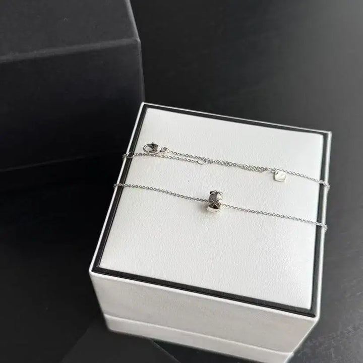 [BUNJANG] Chanel Silver Necklace (Authentic) / 샤넬 실버 목걸이 (정품)