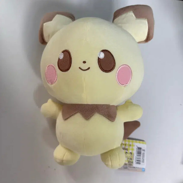 [BUNJANG] Pokemon Pichu Plush Toy / 포켓몬 보송보송 포켓피스 피츄 봉제인형 성수