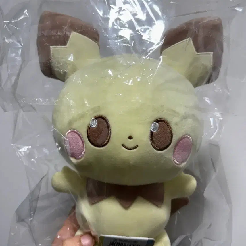 [BUNJANG] Pokemon Pichu Plush Toy / 포켓몬 보송보송 포켓피스 피츄 봉제인형 성수