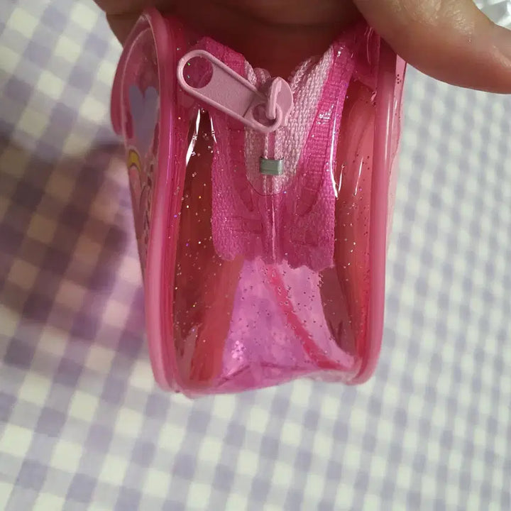 [BUNJANG] Peach Peach Pitch Heart Pouch Case Holder Nakayoshi Appendix Anime / (고전문구) 피치피치핏치 하트 파우치 케이스 보관함 나카요시 부록 애니