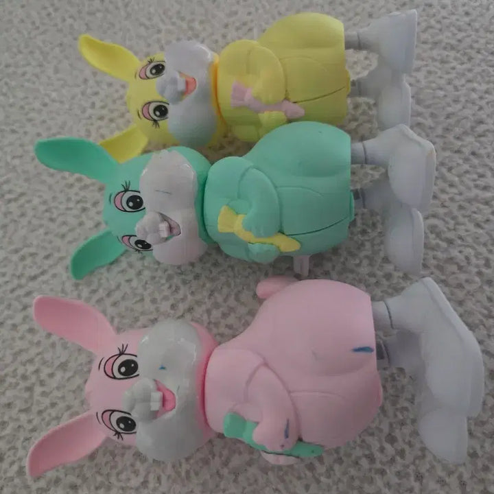 [BUNJANG] Vintage Rabbit Figurines Set / 빈티지 토끼 피규어 셋트