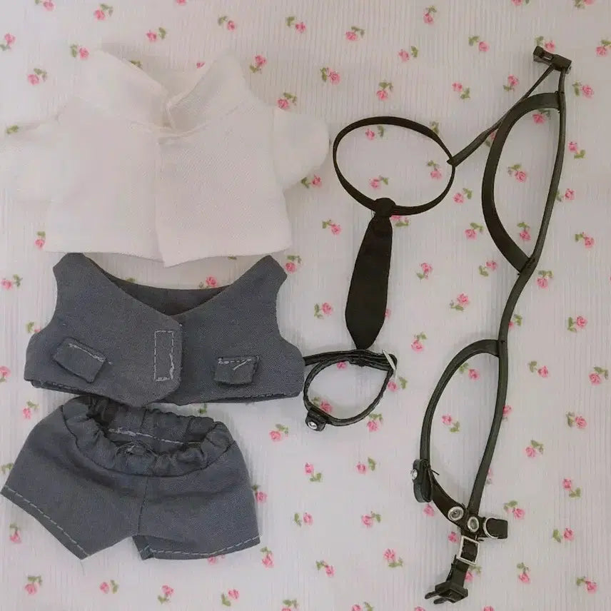 [BUNJANG] Formal Black 10cm Doll Clothes / 포멀블랙 10cm 솜인형 옷
