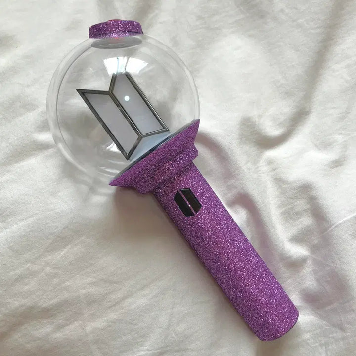 [BUNJANG] BTS Army Bomb Skin Sticker Purple Love / 사미밤 스티커 bts 응원봉 스킨 보라해 컬러