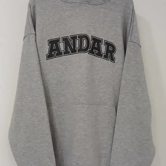 [BUNJANG] Andar Signature Logo Oversized Hoodie / 안다르 시그니처 로고 오버핏 후디(착불)