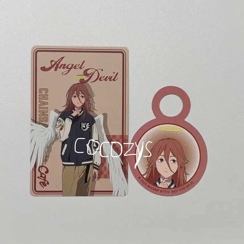 [BUNJANG] Chainsaw Man Angel Devil Collaboration Cafe Exclusive Card Menu Photocard Goods / 체인소맨 천사의악마 천사 콜라보 카페 특전 카드 메뉴 포토카드 굿즈