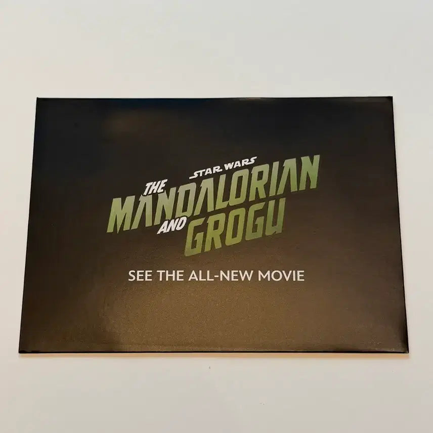 [BUNJANG] The Mandalorian Grogu IMAX Sticker / 영화 만달로리안과 그로구 아이맥스 스티커