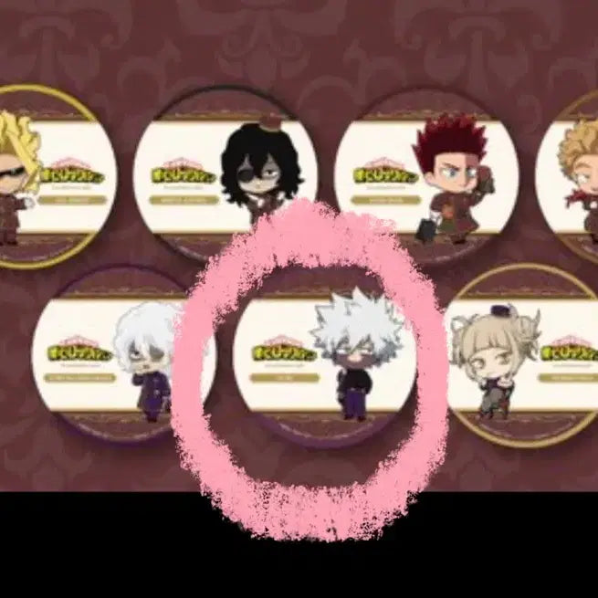 [BUNJANG] My Hero Academia Dabi Animate Collaboration Cafe Exclusive Coaster / 나의 히어로 아카데미아 히로아카 애니메이트 콜라보 카페 특전 다비 코스터