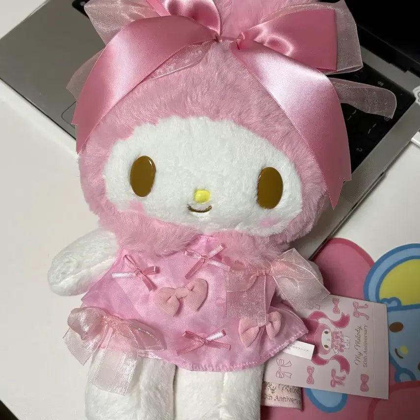 [BUNJANG] Sanrio My Melody Princess Ribbon Plush / 마이멜로디 리본공주 누이