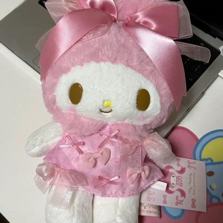 [BUNJANG] Sanrio My Melody Princess Ribbon Plush / 마이멜로디 리본공주 누이