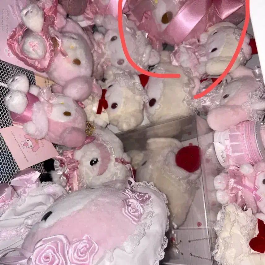 [BUNJANG] Sanrio My Melody Princess Ribbon Plush / 마이멜로디 리본공주 누이