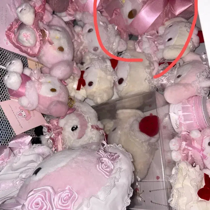 [BUNJANG] Sanrio My Melody Princess Ribbon Plush / 마이멜로디 리본공주 누이