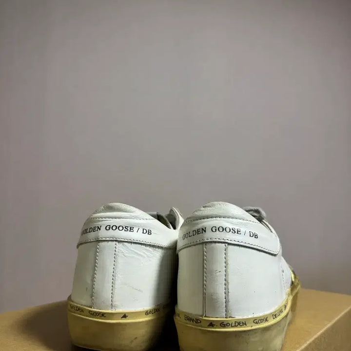 [BUNJANG] Golden Goose Haistah White Sneakers / 골든구스 하이스타 화이트 스니커즈