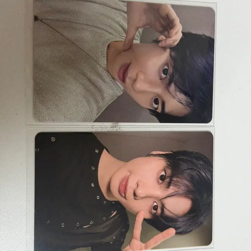 [BUNJANG] TXT Tomorrow x Together CON Photocard Taehyun Bundle Set / 투바투 투모로우콘 DVD 태현 포토카드 2종 일괄