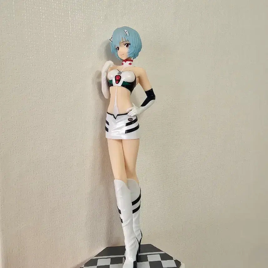 [BUNJANG] Evangelion Racing Ayanami Rei Luminasta Pit Walk Figure / 에반게리온 레이싱 Luminasta 아야나미 레이 PIT WALK 피규어