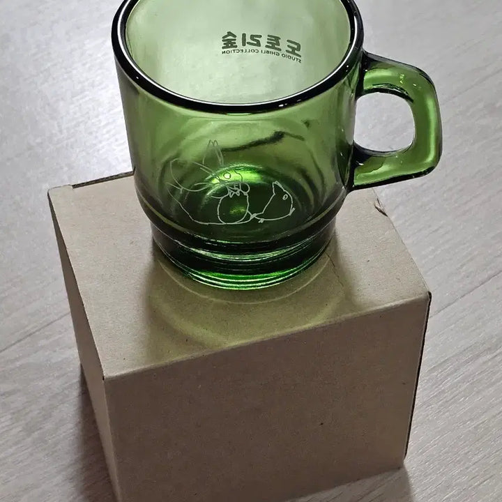 [BUNJANG] Studio Ghibli My Neighbor Totoro Acorn Forest Exclusive Cup (Unused) / (미사용) 지브리 이웃집토토로 도토리숲 특전 컵
