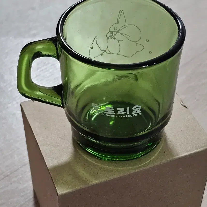 [BUNJANG] Studio Ghibli My Neighbor Totoro Acorn Forest Exclusive Cup (Unused) / (미사용) 지브리 이웃집토토로 도토리숲 특전 컵