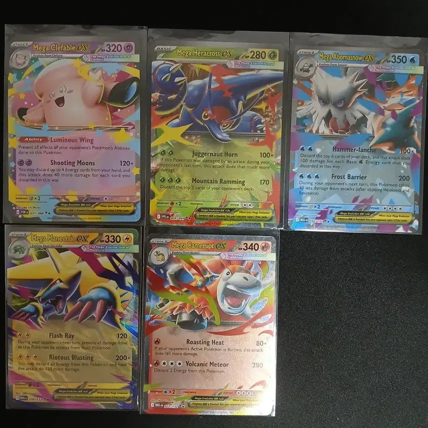 [BUNJANG] Pokemon Cards (North American &amp; Japanese) Bundle Set - 11 Cards / 북미판,일본판 포켓몬카드 11장 일괄