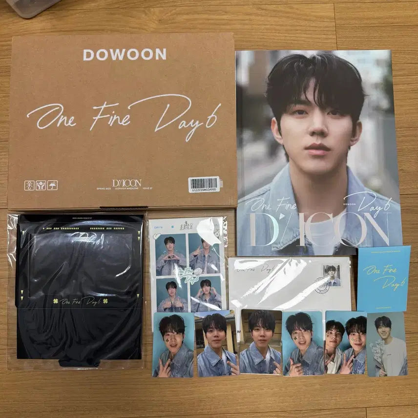 [BUNJANG] DAY6 Dowoon D ICON Magazine A Set Full Set / 데이식스 도운 디아이콘 잡지 A세트 풀셋 양도 판매