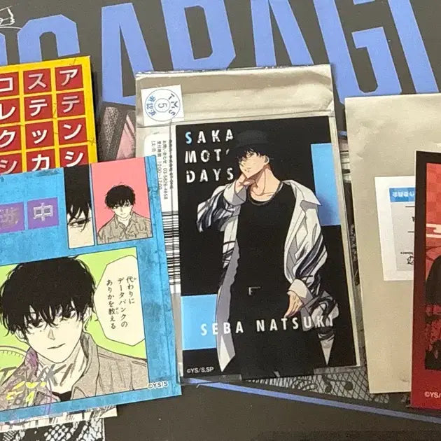 [BUNJANG] Sakamoto Days Sawa Natsuki Acrylic Card / 사카모토 데이즈 세바 나츠키 점프샵 원화 스티커,아크릴카드,지류 굿즈