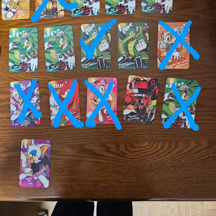 [BUNJANG] Sonic Easter Egg 2D/3D Cards / 소닉 이스타에그 2D, 3D 카드 판매합니다.