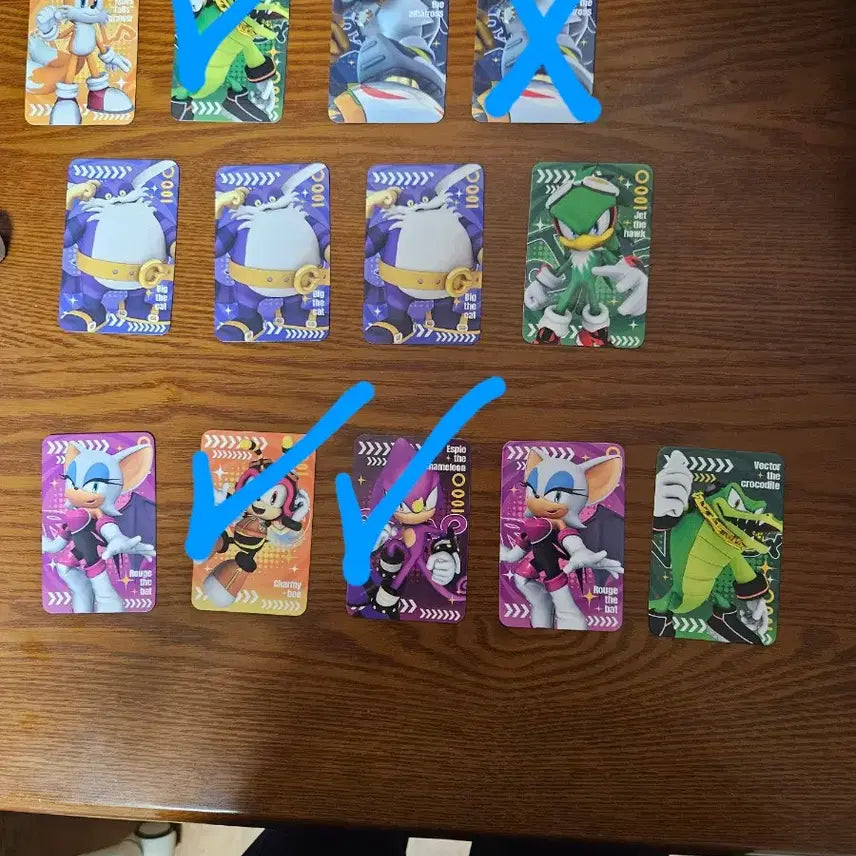 [BUNJANG] Sonic Easter Egg 2D/3D Cards / 소닉 이스타에그 2D, 3D 카드 판매합니다.