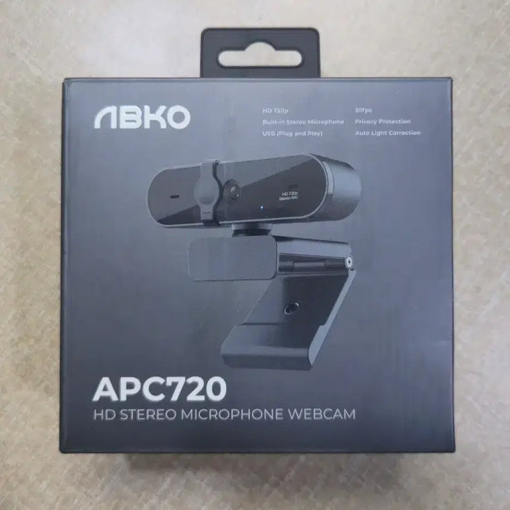 [BUNJANG] Apc Apekco APC720 HD Stereo Microphone Webcam / 앱코 APC720 HD 스테레오 마이크 웹캠