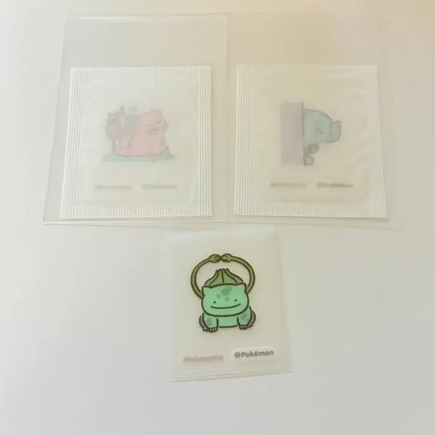 [BUNJANG] Colorgram Metamon Sticker Set / 올리브영 컬러그램 메타몽 띠부씰 3개 일괄
