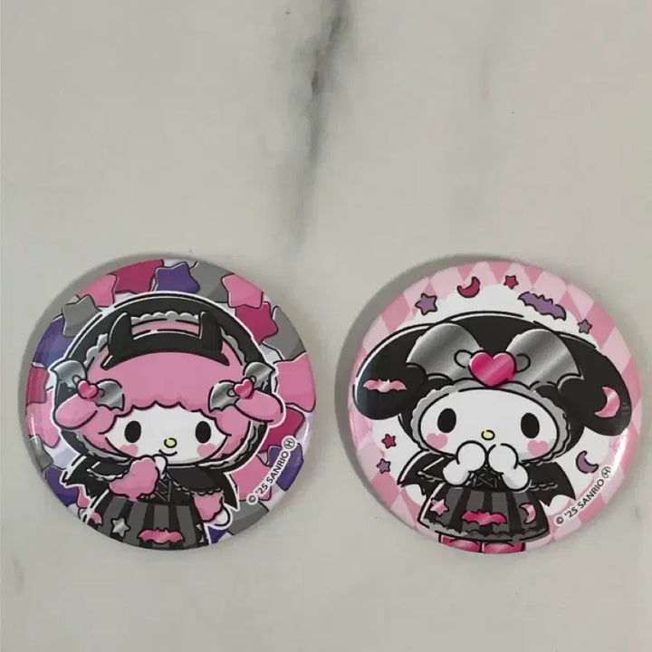 [BUNJANG] My Melody My Sweet Piano Halloween Lottery Badge Set / 마이멜로디 마이스윗피아노 마멜 할로윈 쿠지 산리오 뱃지 세트