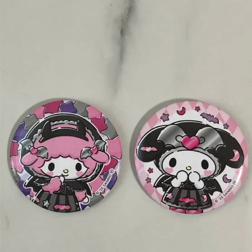 [BUNJANG] My Melody My Sweet Piano Halloween Lottery Badge Set / 마이멜로디 마이스윗피아노 마멜 할로윈 쿠지 산리오 뱃지 세트