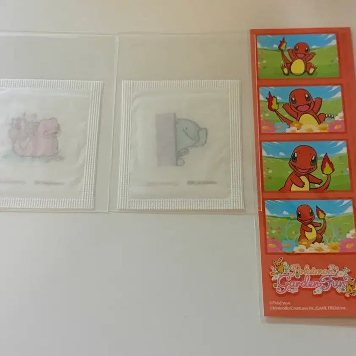 [BUNJANG] Colorgram Pokemon Metamong &amp; Charmander Sticker Set / 올리브영 컬러그램 포켓몬 메타몽 띠부씰 파이리 스티커