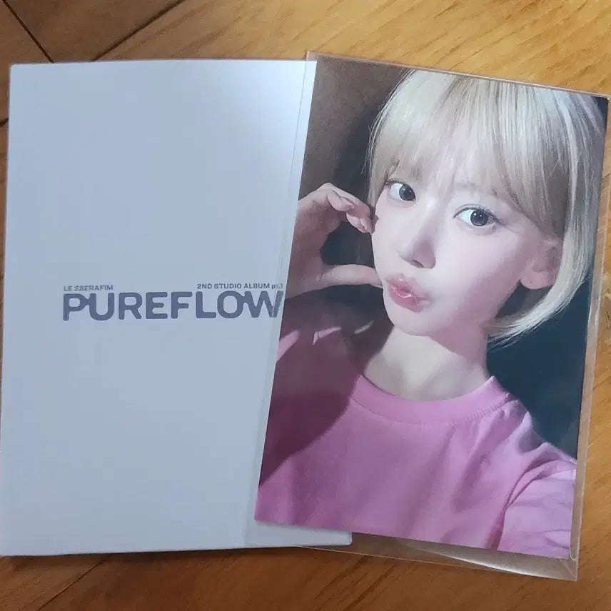 [BUNJANG] Le Sserafim Sakura Boomphala Broadcast Photocard / [판매] 르세라핌 사쿠라 붐팔라 공방포카