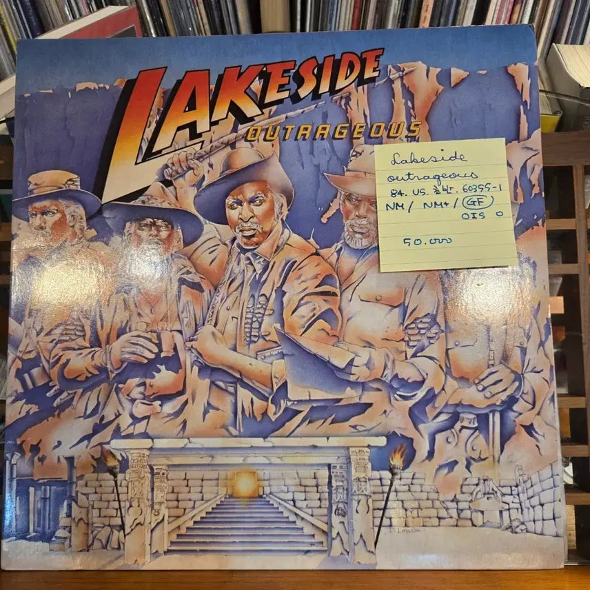 [BUNJANG] Lakeside Outrageous 1984 US Early Press LP NM/NM+ / Lakeside.outrageous.84.US.초반.NM/NM+.민트급L