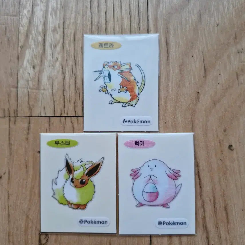 [BUNJANG] Pokemon 30th Anniversary Sticker Set (Artwork Bundle) / 포켓몬 30주년 기념 띠부씰(아트워크 일괄)