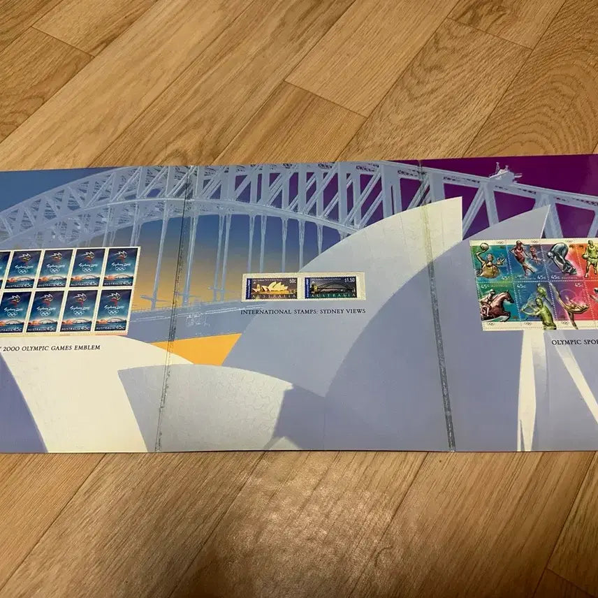 [BUNJANG] 2000 Sydney Olympics Commemorative Stamp Album / 2000년 시드니 올림픽 기념 우표 앨범