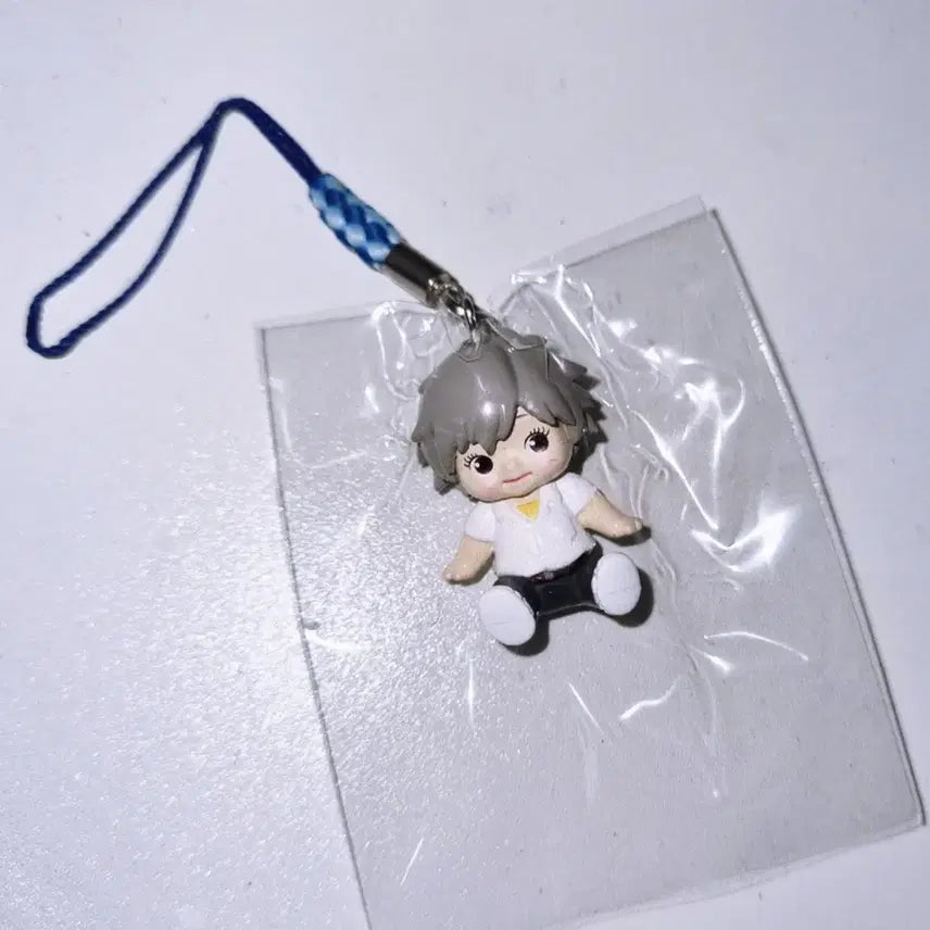 [BUNJANG] Evangelion Kaoru Classic Qutie Figure Strap / 에반게리온 카오루 고전 큐피 피규어 스트랩
