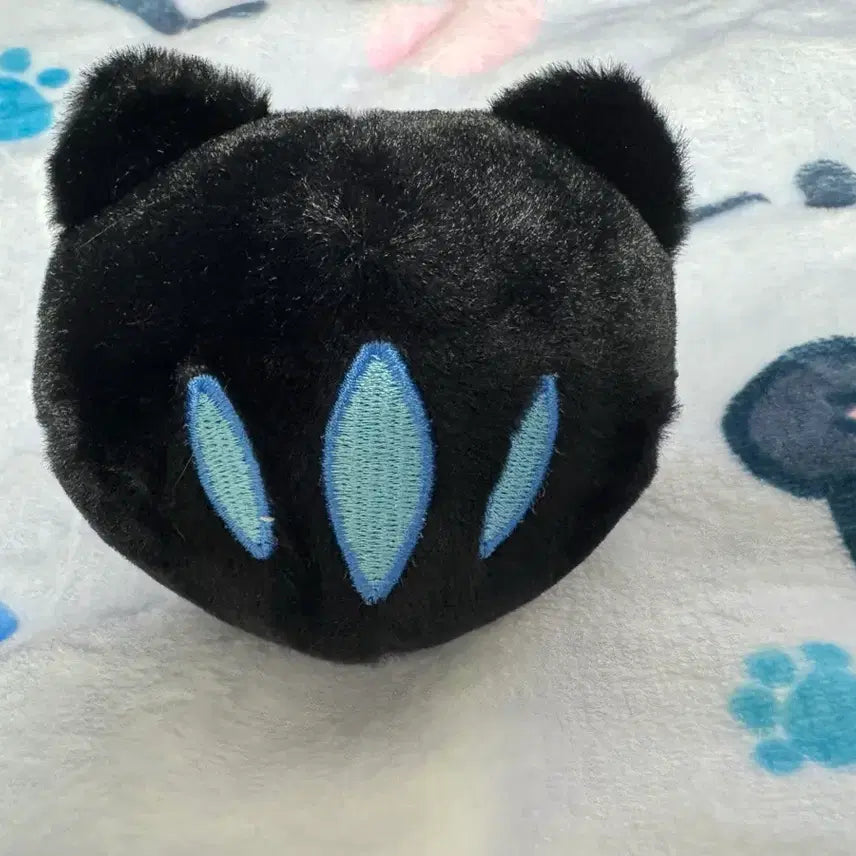 [BUNJANG] Valorant Omen Cat Plush Toy / 발로란트 오멘 고양이 얼굴 복실 인형