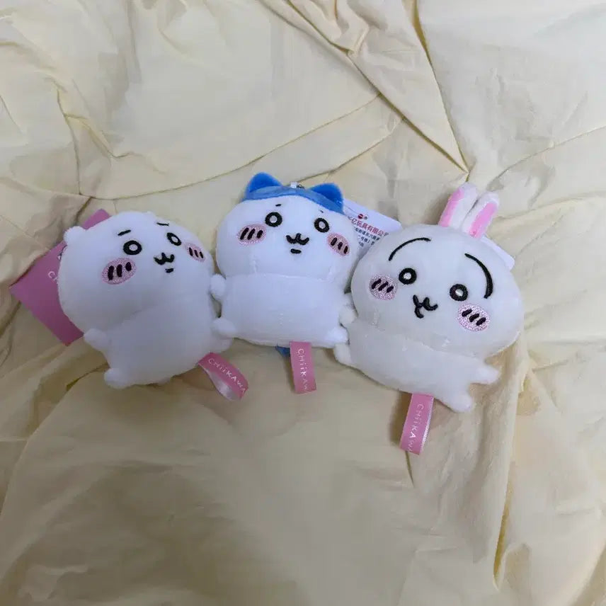 [BUNJANG] Chiikawa Kon Nui Mascot Plush Doll / 치이카와 콩눈 마스코트
