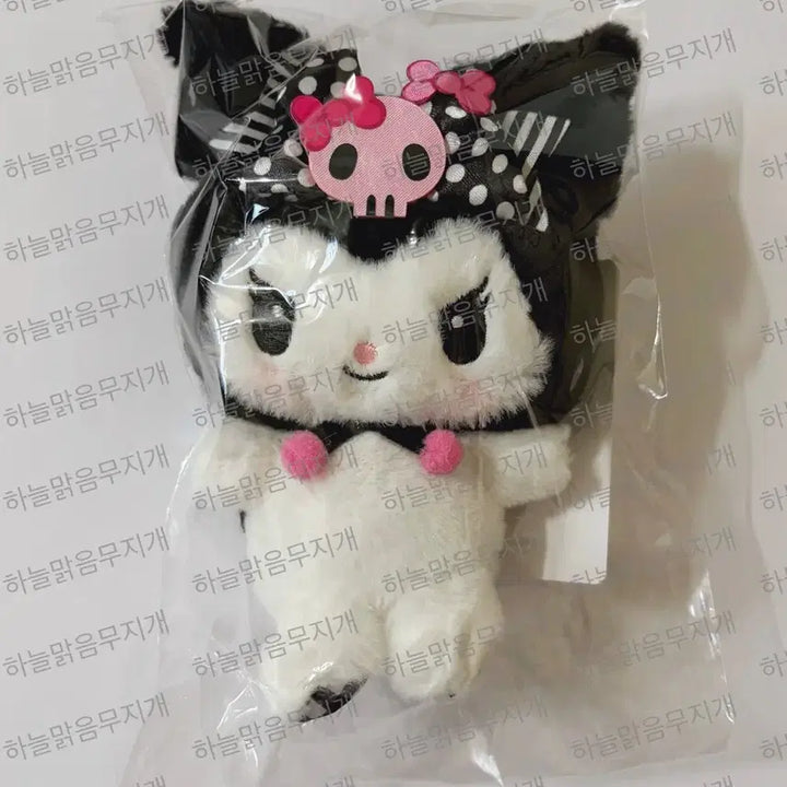 [BUNJANG] Sanrio Kuromi Pink Black Party Edition Plush Doll Unused / 산리오 핑크 블랙 파티 에디션 쿠로미 봉제인형 미사용