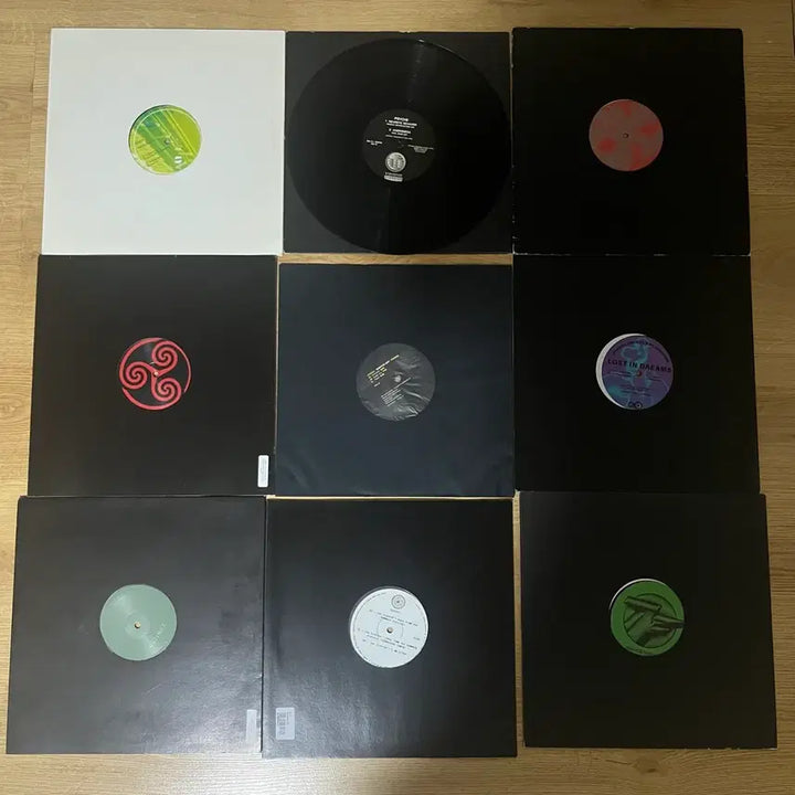 [BUNJANG] House Techno Vinyl LP Collection (55 Records) / 하우스 테크노 레코드 바이닐 LP 컬렉션 55장