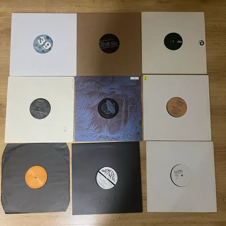 [BUNJANG] House Techno Vinyl LP Collection (55 Records) / 하우스 테크노 레코드 바이닐 LP 컬렉션 55장