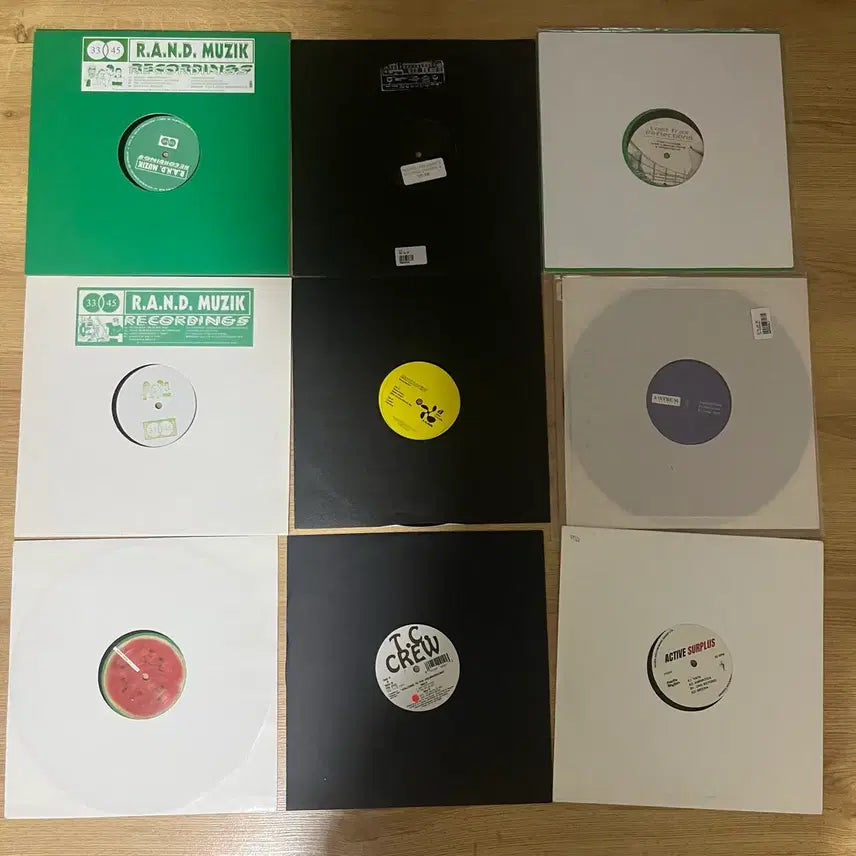 [BUNJANG] House Techno Vinyl LP Collection (55 Records) / 하우스 테크노 레코드 바이닐 LP 컬렉션 55장