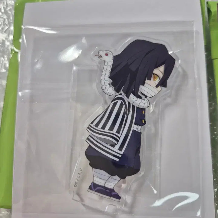 [BUNJANG] Demon Slayer Iguro Obanai Connecting Acrylic Stand Bundle (Sealed) / 귀멸의칼날 이구로 연결아크릴 일괄 미개봉 새상품