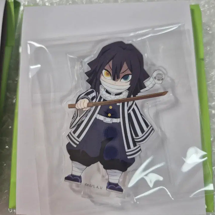[BUNJANG] Demon Slayer Iguro Obanai Connecting Acrylic Stand Bundle (Sealed) / 귀멸의칼날 이구로 연결아크릴 일괄 미개봉 새상품