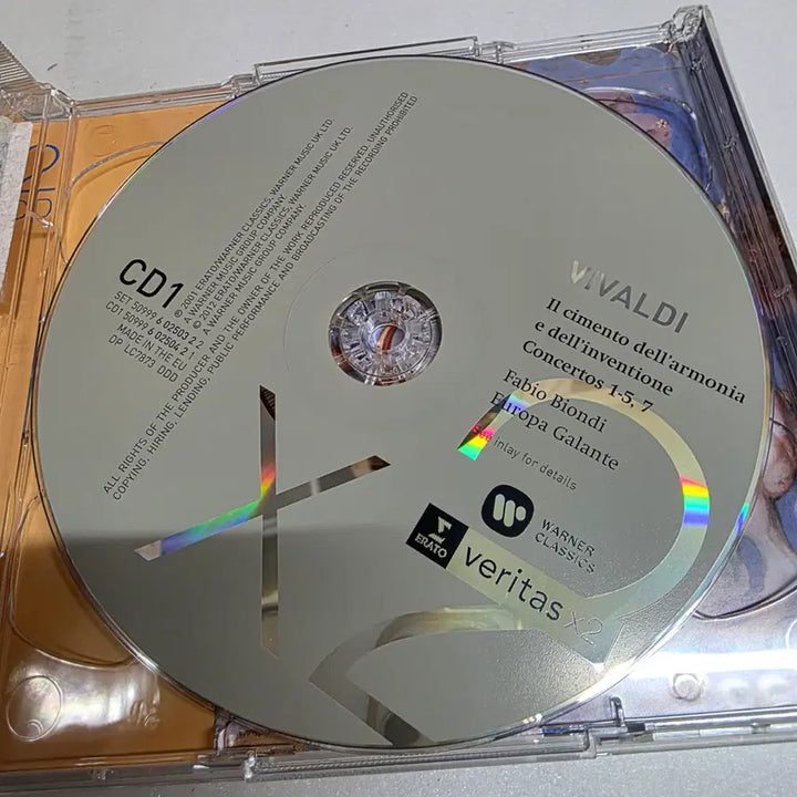 [BUNJANG] Fabio Biondi Vivaldi Il Cimento dell&