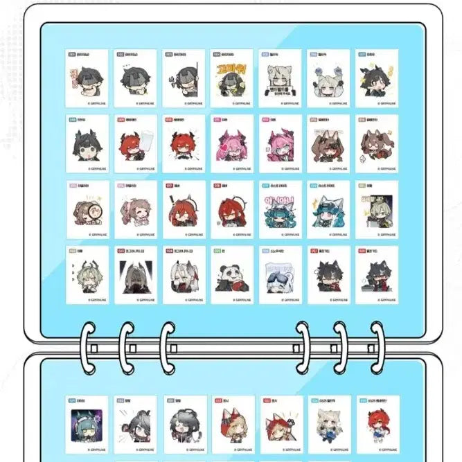 [BUNJANG] Endfield GS25 Collaboration 40 Types Sticker Set + Sticker Book / 엔드필드 gs25 콜라보 띠부씰 40종 전종 + 띠부씰 북